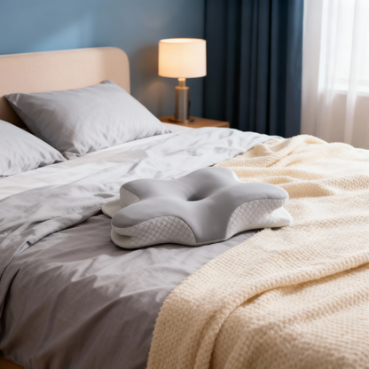 Orthopädisches Nackenmassagebettkissen