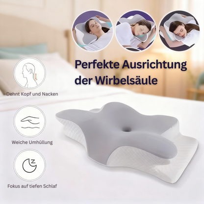 Orthopädisches Nackenmassagebettkissen