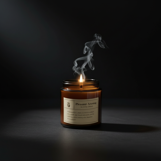 MentorWave Pleasant Aromag Candle - Dark Cinematic